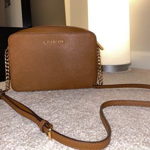Michael Kors Camel Crossbody Purse